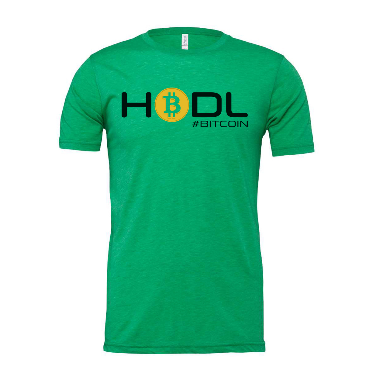 Hodl Bitcoin Cryptocurrency Unisex Graphic Tee With Bitcoin Symbol And Hashtag Bitcoin