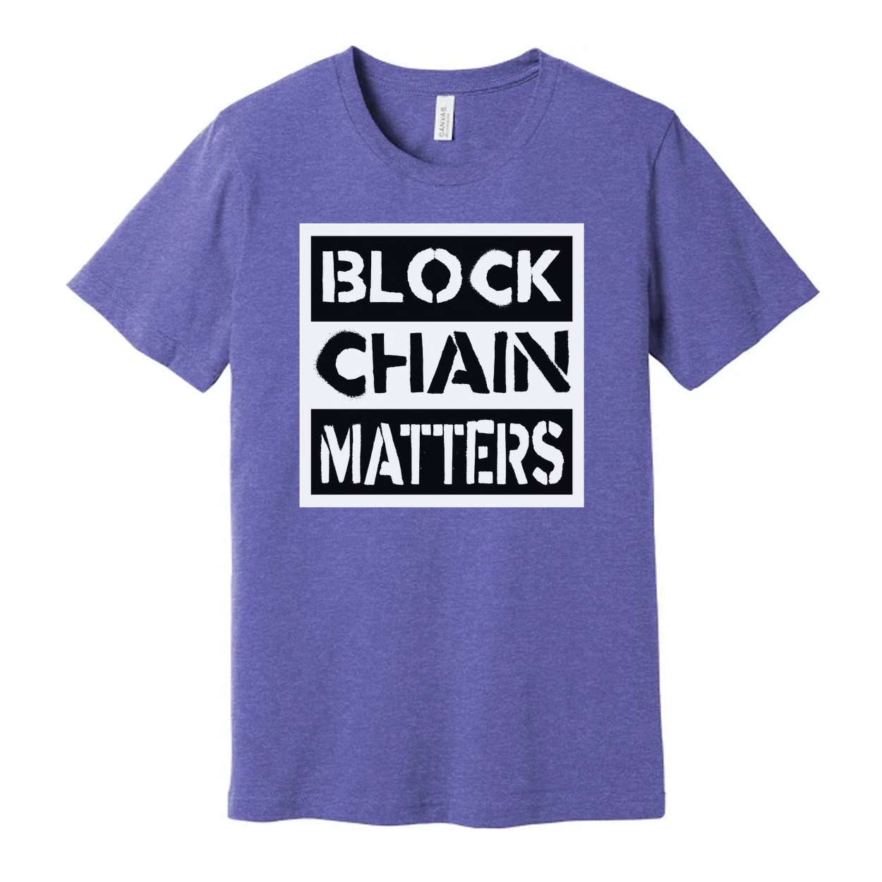 Block Chain Matters Graphic T Shirt For Crypto Enthusiasts And Tech Fans Unisex Short Sleeve