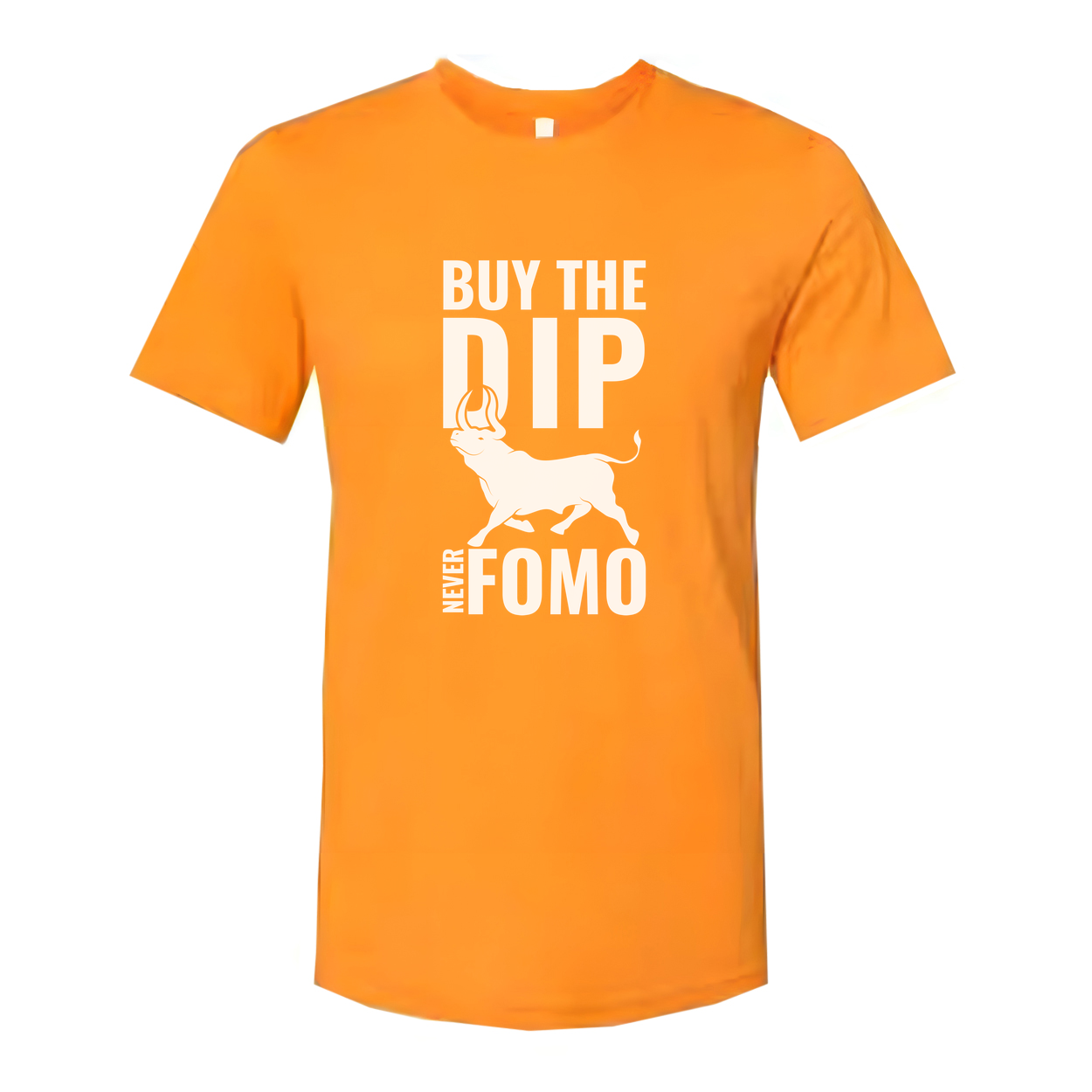 Crypto Bull Buy The Dip Unisex T Shirt With Bold Graphic Print For Crypto Enthusiasts