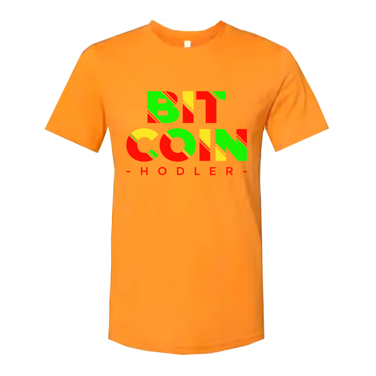 Bitcoin Hodler Graphic T Shirt Unisex With Colorful BTC Design For Crypto Fans Worldwide