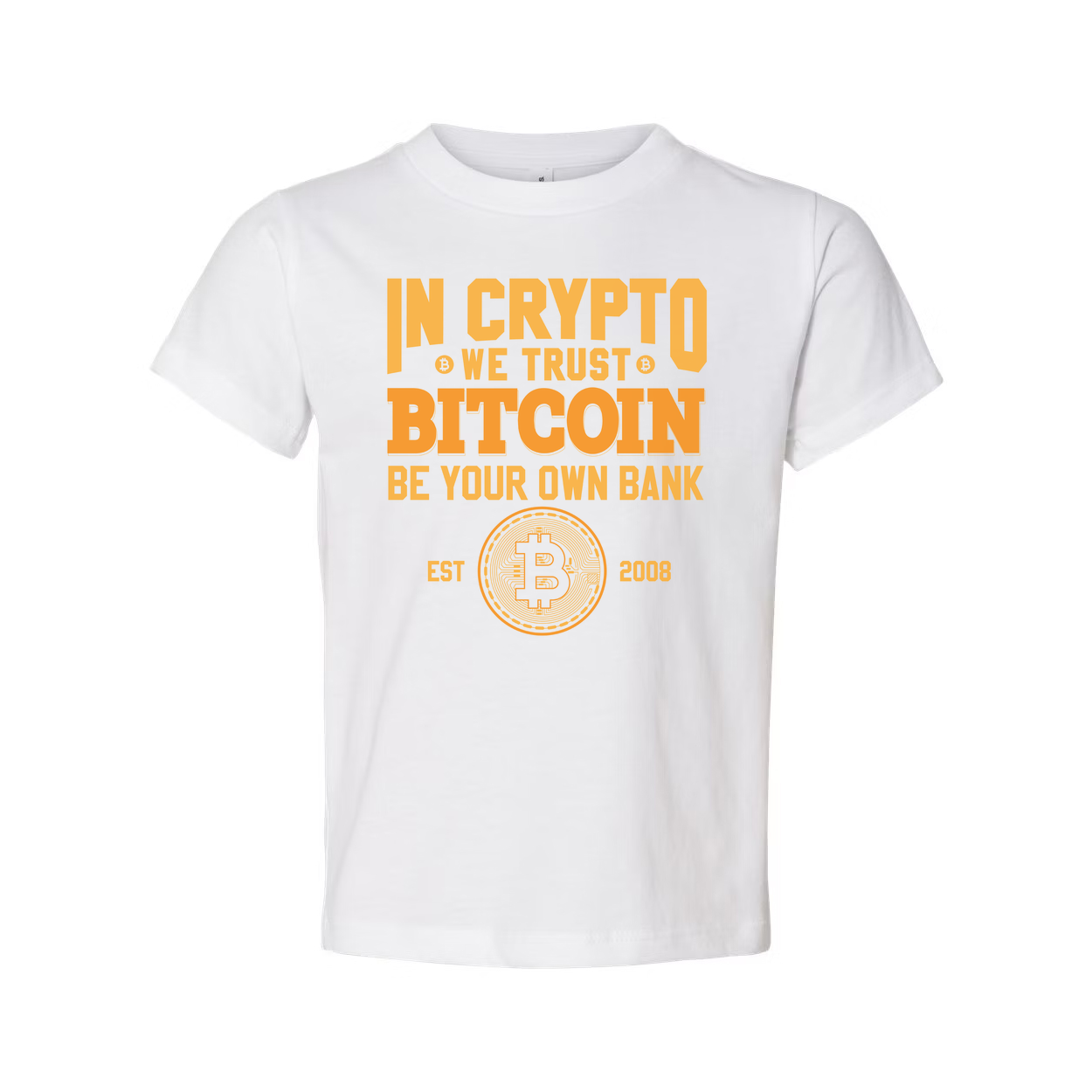 Unisex In Crypto We Trust Bitcoin Be Your Own Bank T Shirt