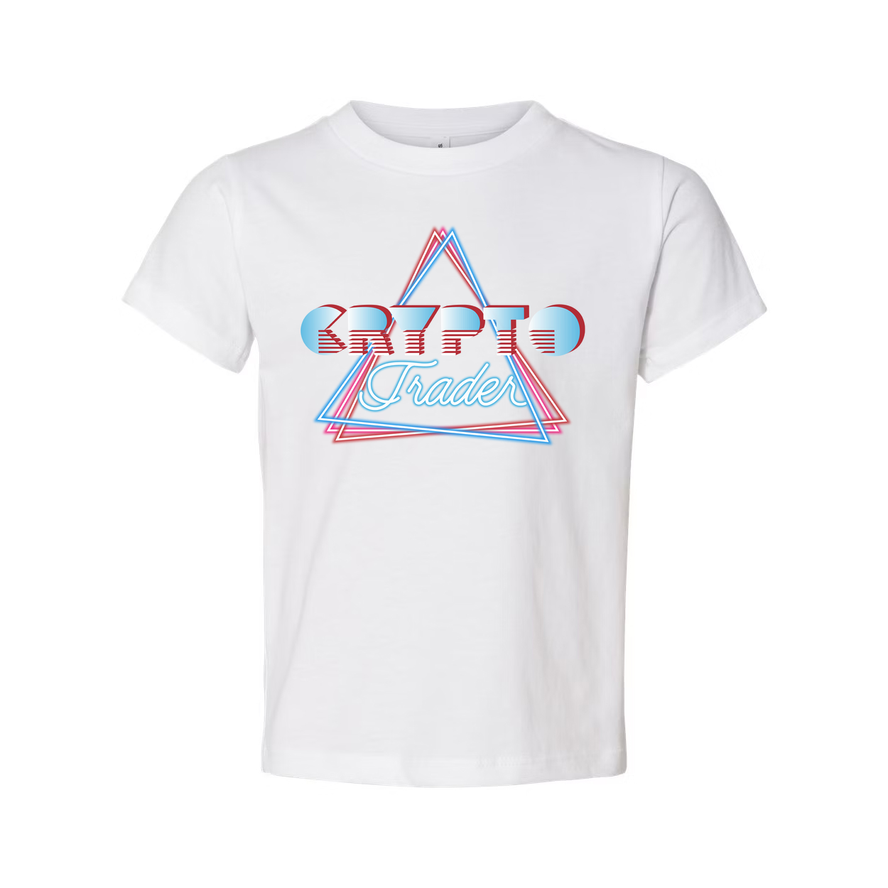 Crypto Trader Neon Graphic Tee
