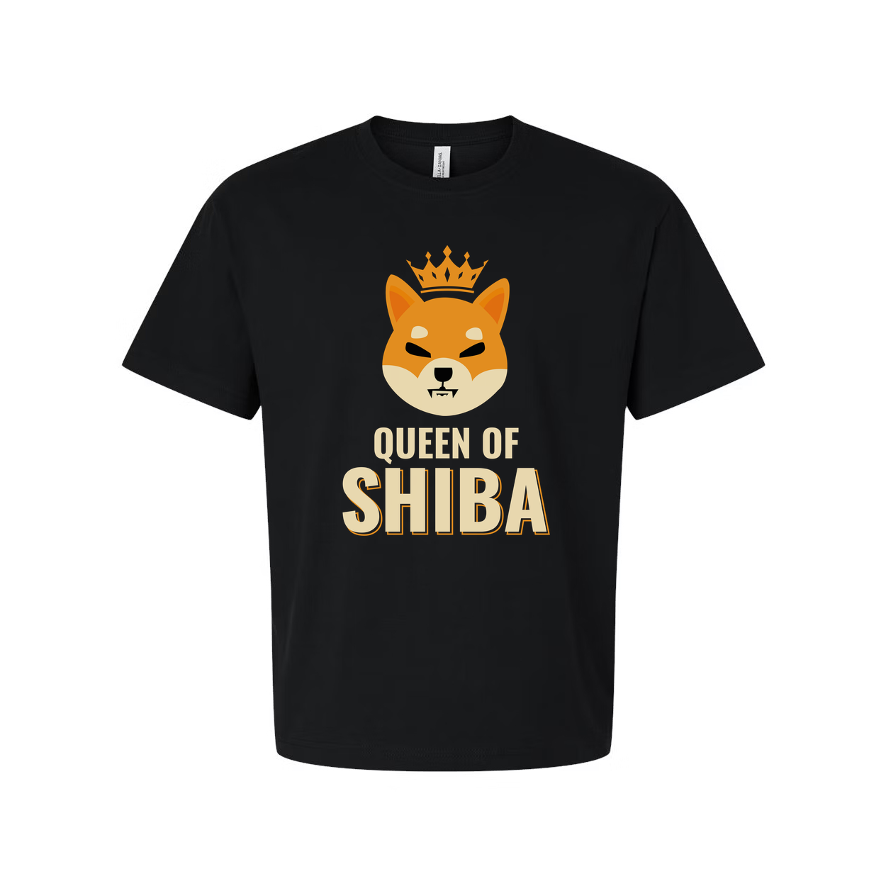 Queen Of Shiba Inu Graphic Tee Unisex T Shirt With Crown Cute Dog Lover Apparel Edition