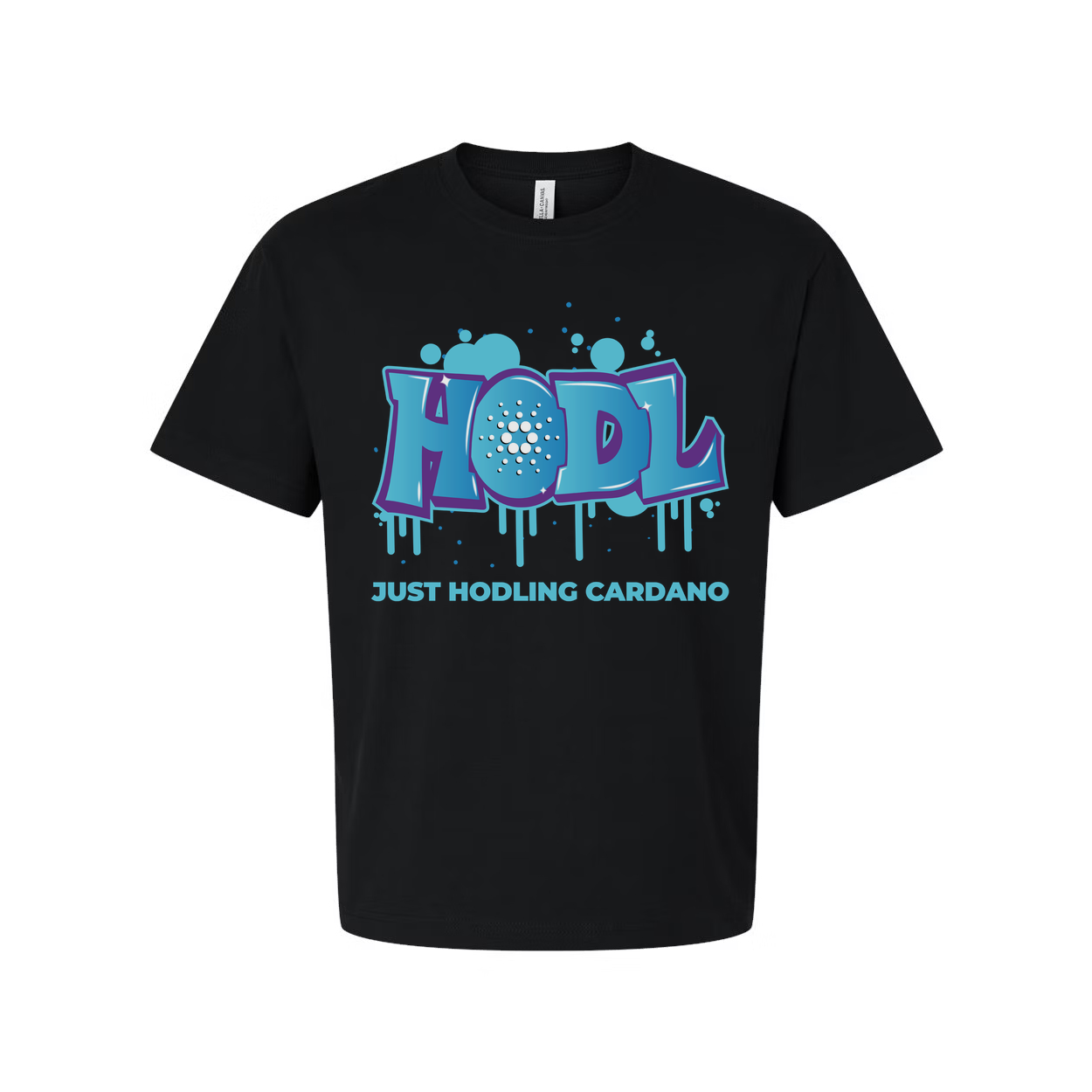 Hodling Cardano Graffiti Graphic T Shirt