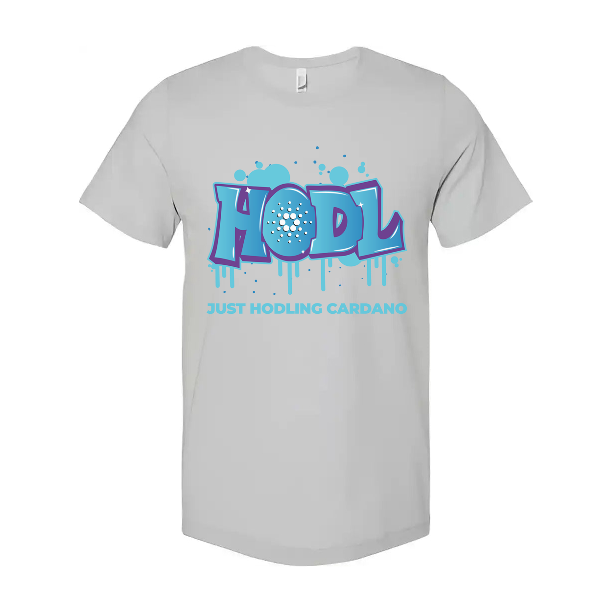 Hodling Cardano Graffiti Graphic T Shirt