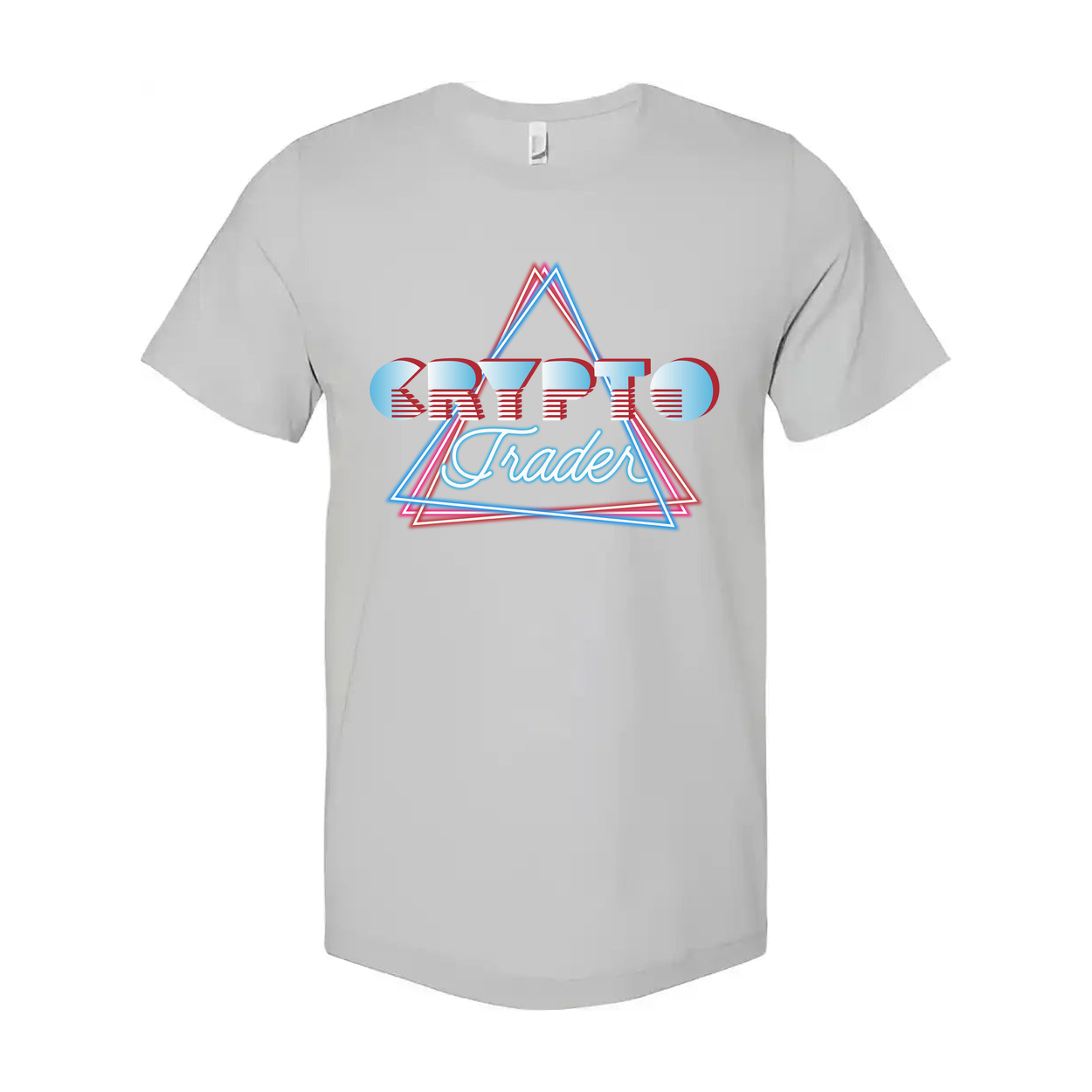 Crypto Trader Neon Graphic Tee