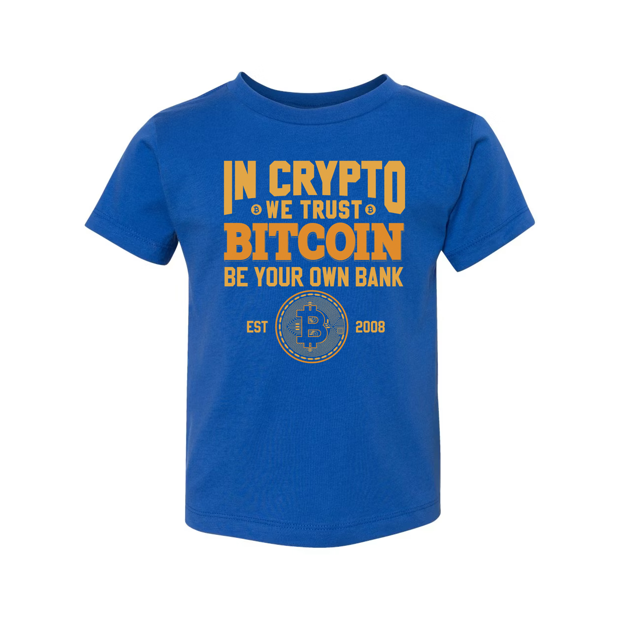 Unisex In Crypto We Trust Bitcoin Be Your Own Bank T Shirt