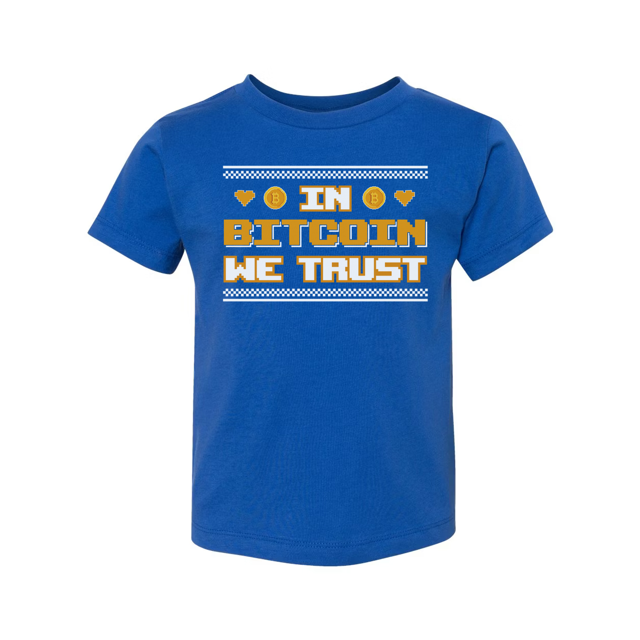 Unisex Bitcoin Crypto Graphic T Shirt Short Sleeve With In Bitcoin We Trust Slogan
