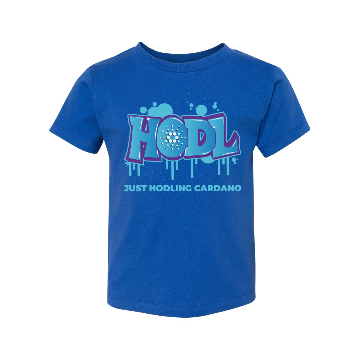 Hodling Cardano Graffiti Graphic T Shirt