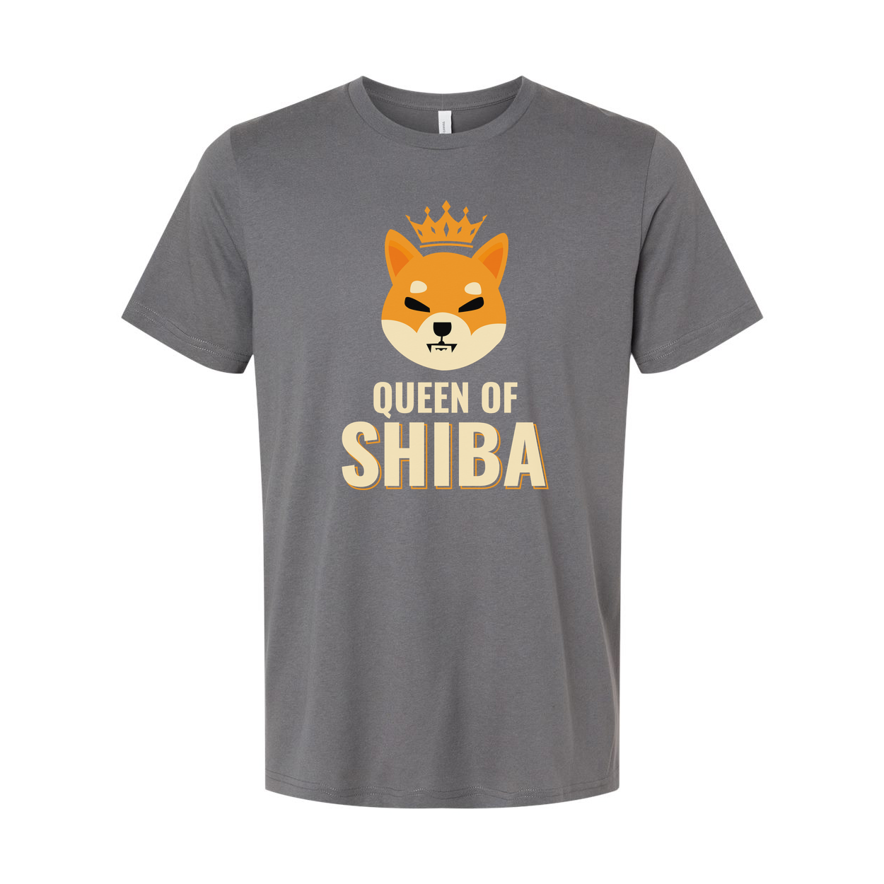 Queen Of Shiba Inu Graphic Tee Unisex T Shirt With Crown Cute Dog Lover Apparel Edition
