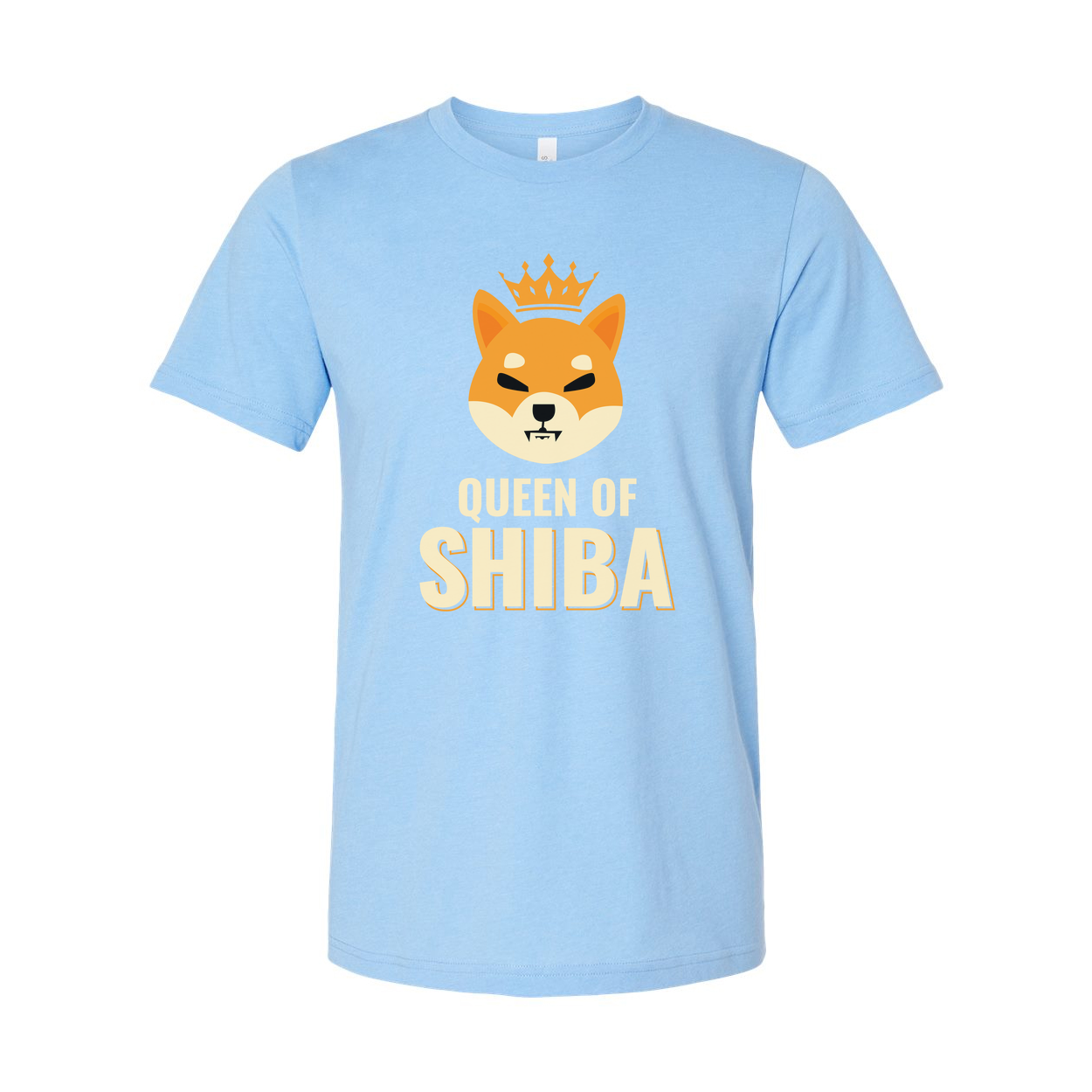 Queen Of Shiba Inu Graphic Tee Unisex T Shirt With Crown Cute Dog Lover Apparel Edition