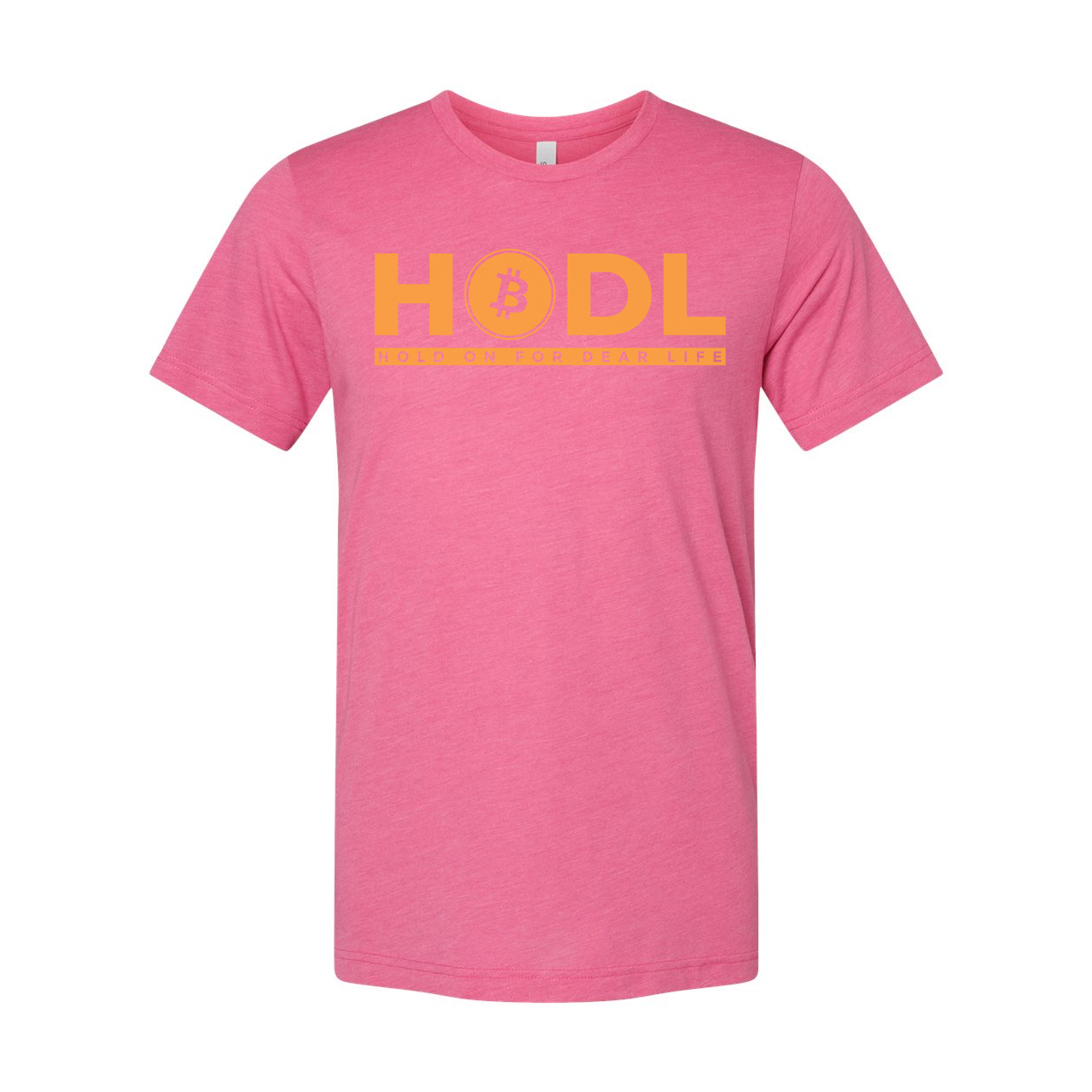 HODL Cryptocurrency Logo Graphic T Shirt For Unisex Hold On For Dear Life Design Artwork