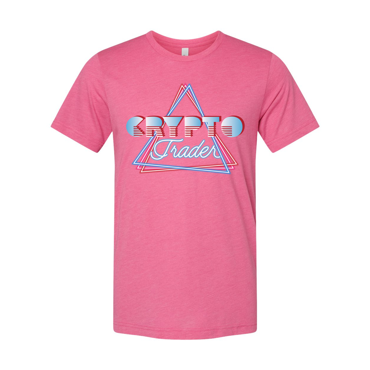 Crypto Trader Neon Graphic Tee