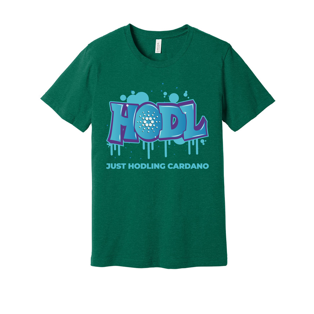 Hodling Cardano Graffiti Graphic T Shirt