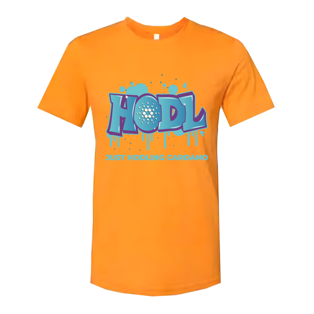 Hodling Cardano Graffiti Graphic T Shirt