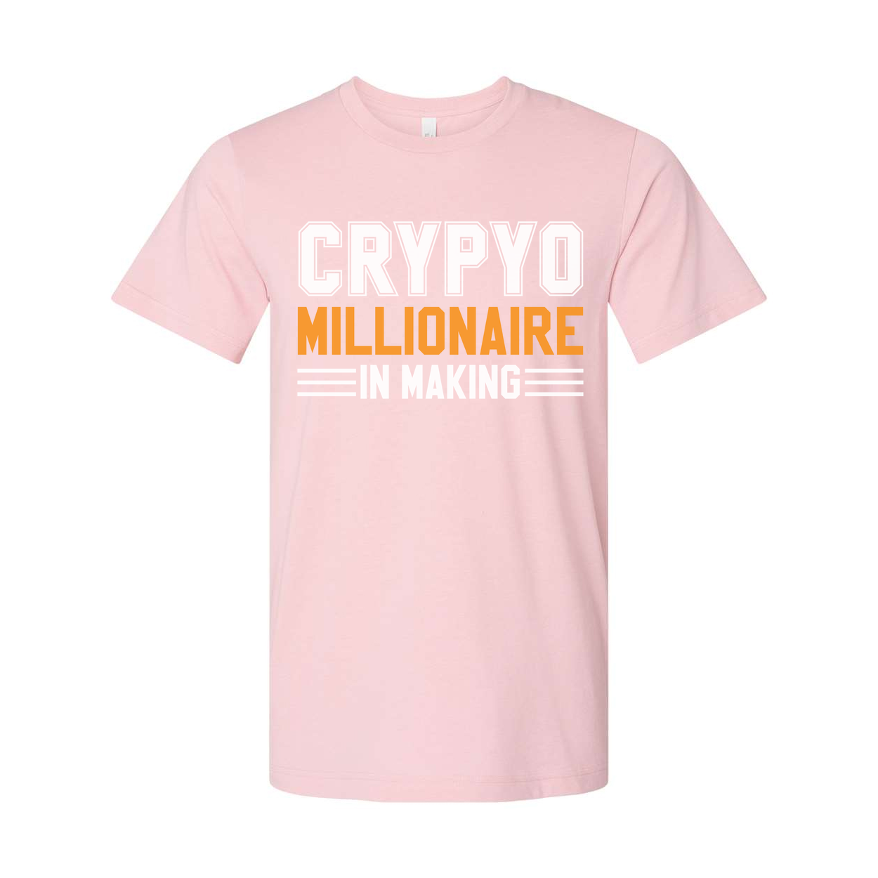 Crypto Millionaire In Making Graphic T Shirt For Crypto Enthusiasts And Investors