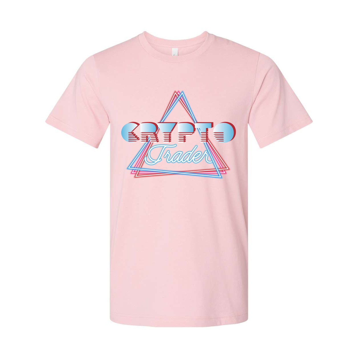 Crypto Trader Neon Graphic Tee