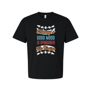 Today's Good Mood Is Sponsored By Coffee Graphic Tee For Coffee Lovers Unisex Short Sleeve Shirt
