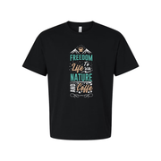 Unisex Coffee Nature Graphic Tee For Everyday Wear