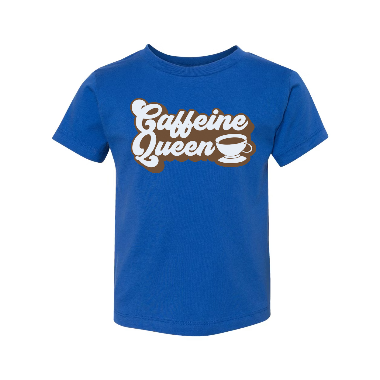 Caffeine Queen Coffee Graphic Unisex Tee For Coffee Lovers Casual Wear And Everyday Style
