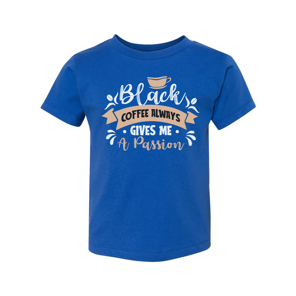 Coffee Always Gives Me A Passion Unisex Graphic Tee For Coffee Lovers And Caffeine Enthusiasts