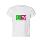 Unisex Graphic Tee With Oxygen And Magnesium Element Symbols For Science Fans And Students
