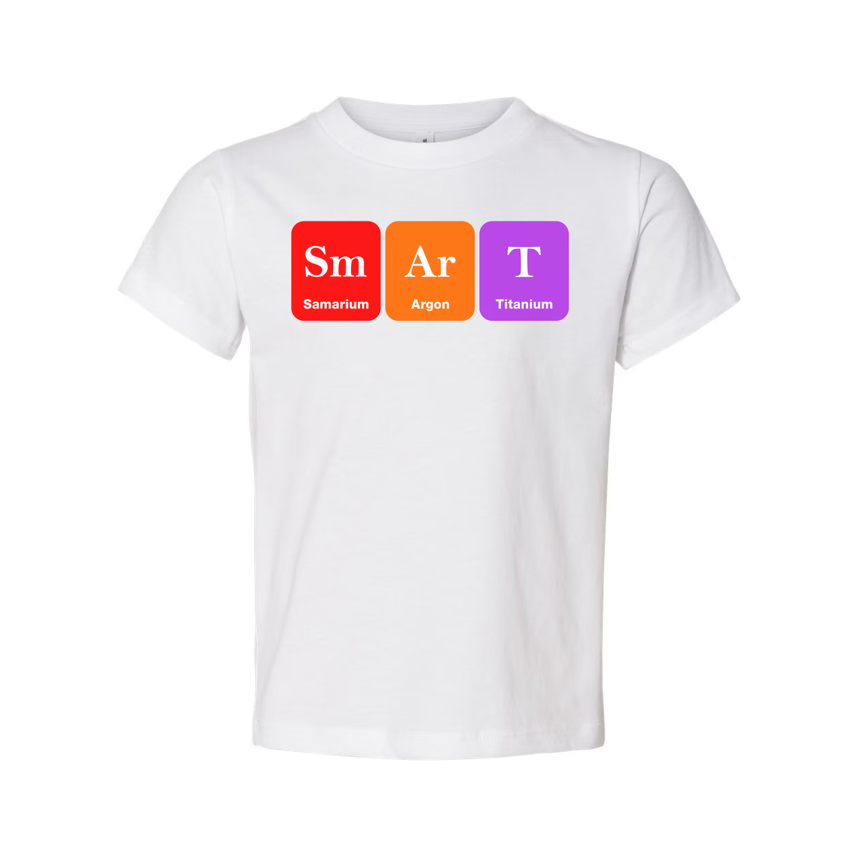 Science Themed Unisex T Shirt With Colorful Periodic Table Elements Sm Ar T Graphic