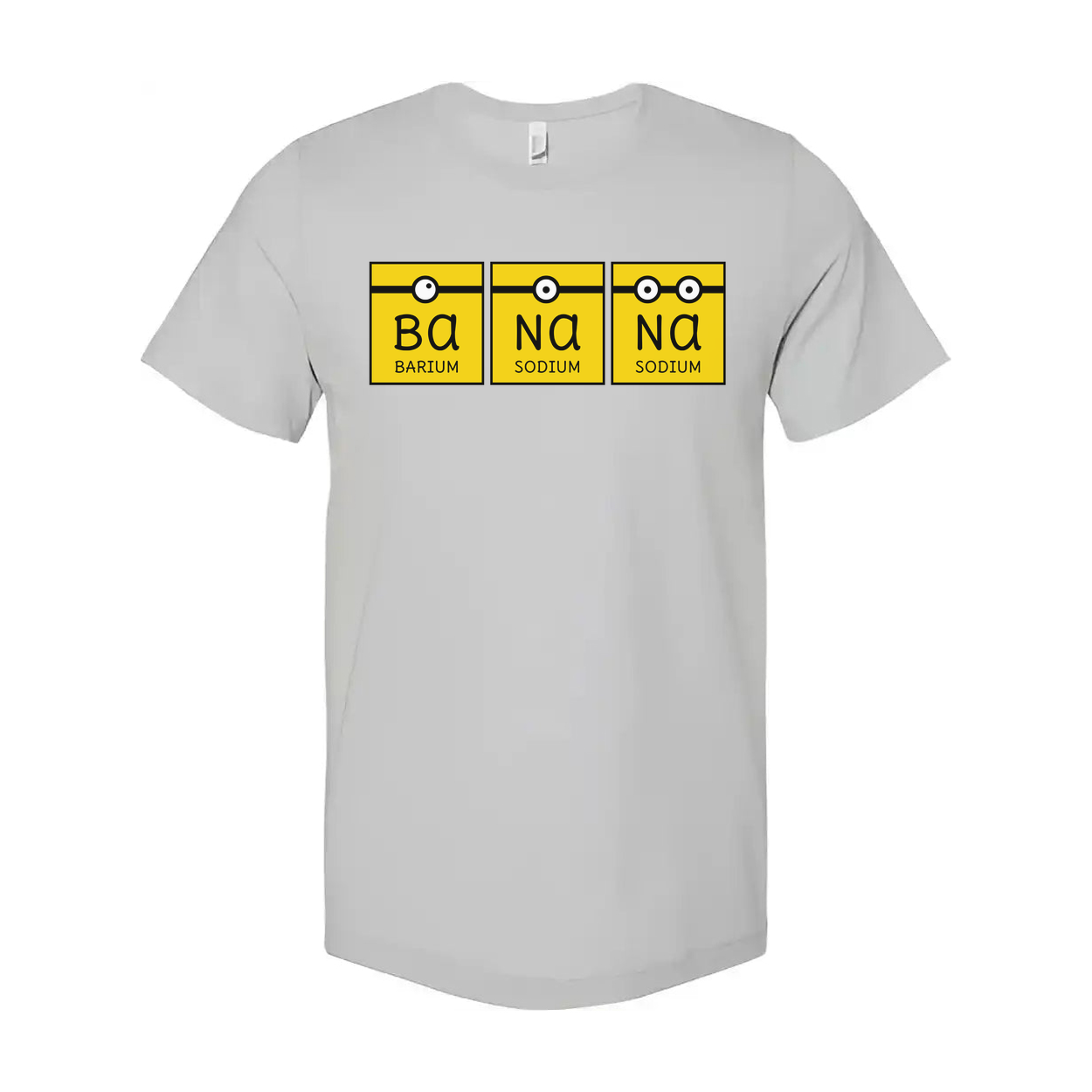 Science Periodic Table Elements Ba Na Na Graphic T Shirt for Chemistry Fans Unisex