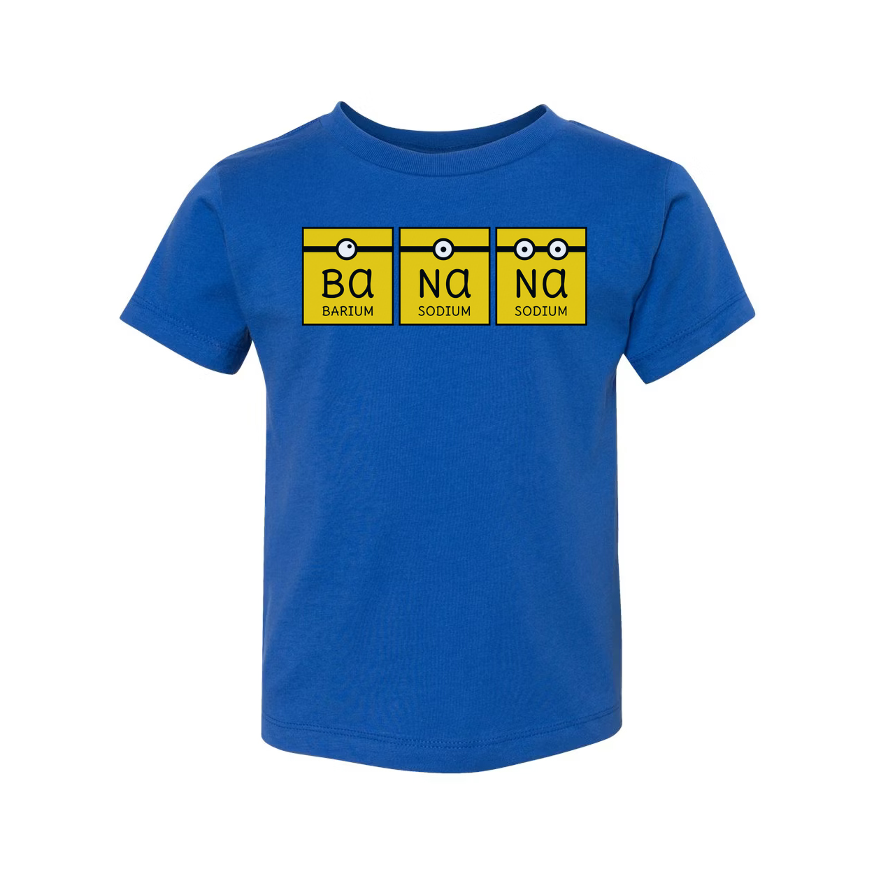 Science Periodic Table Elements Ba Na Na Graphic T Shirt for Chemistry Fans Unisex