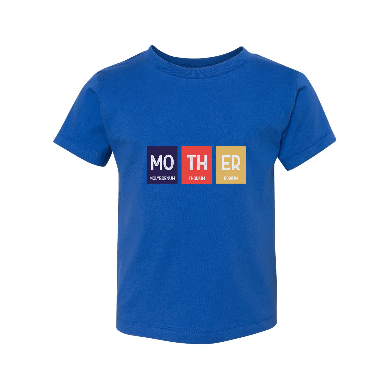 Science Themed Unisex T Shirt With Element Blocks Spelling Mother Mo Th Er For Science Lovers