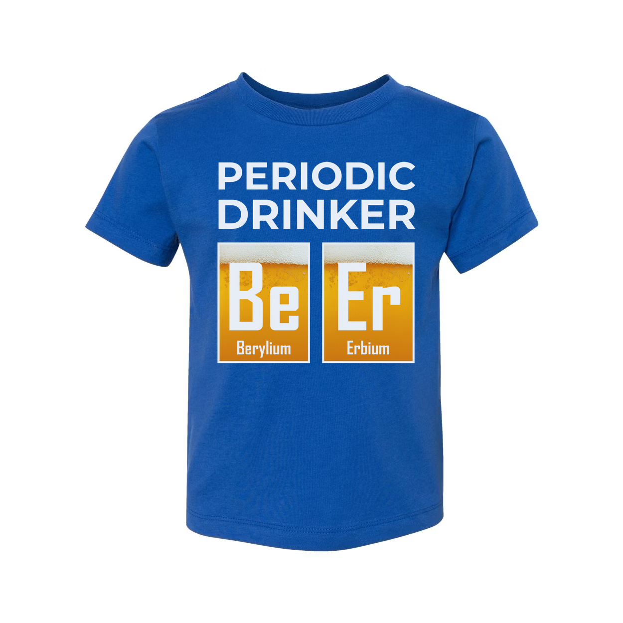 Periodic Drinker Unisex T Shirt With Element Tiles Be And Er Chemistry Humor Tee For Scientists