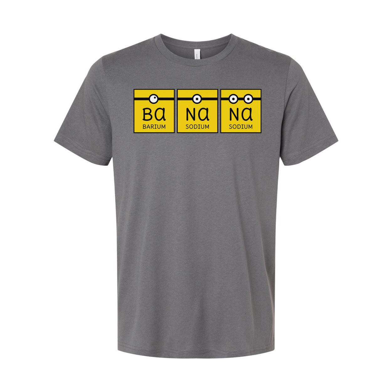 Science Periodic Table Elements Ba Na Na Graphic T Shirt for Chemistry Fans Unisex