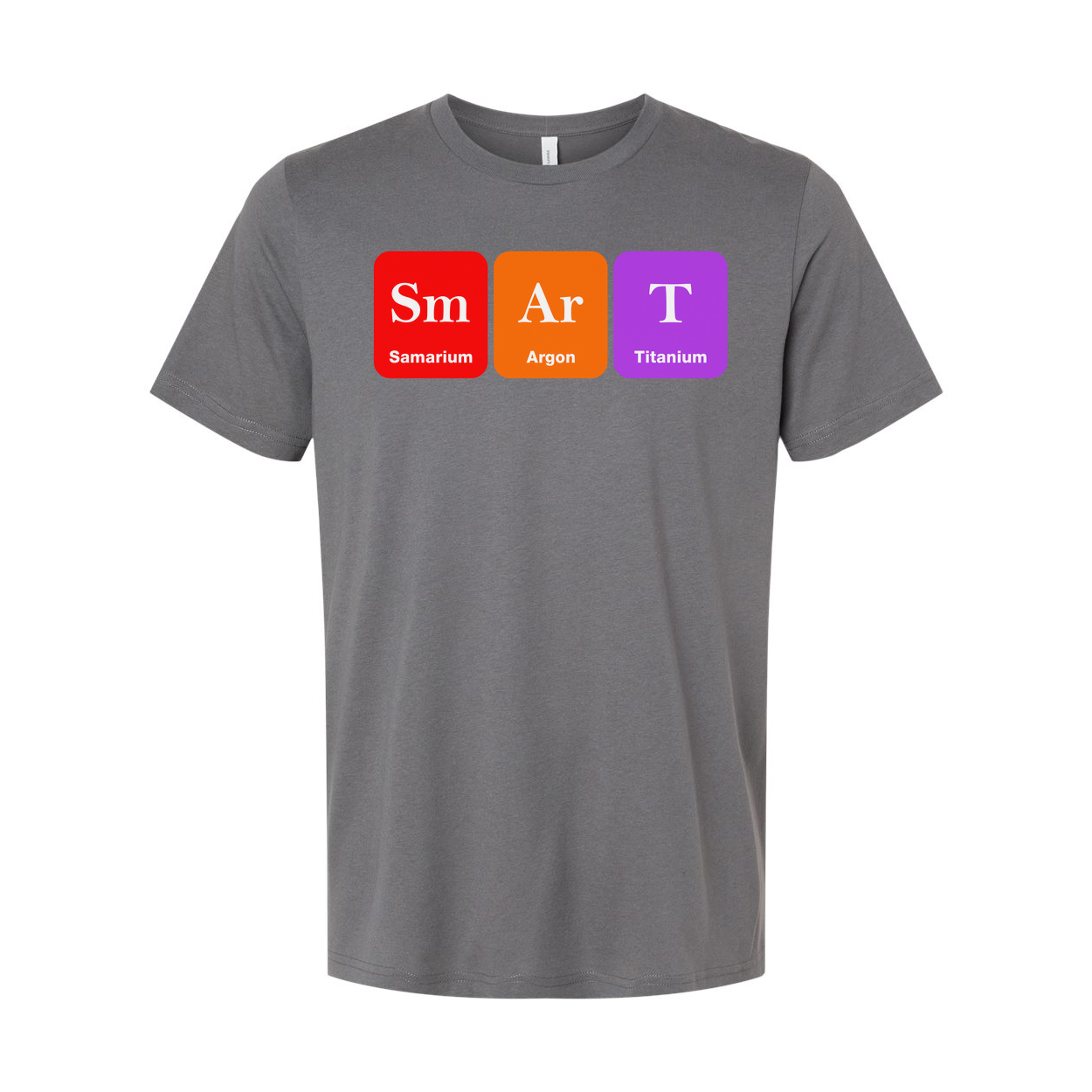 Science Themed Unisex T Shirt With Colorful Periodic Table Elements Sm Ar T Graphic