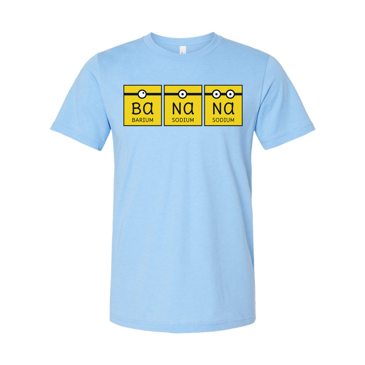 Science Periodic Table Elements Ba Na Na Graphic T Shirt for Chemistry Fans Unisex