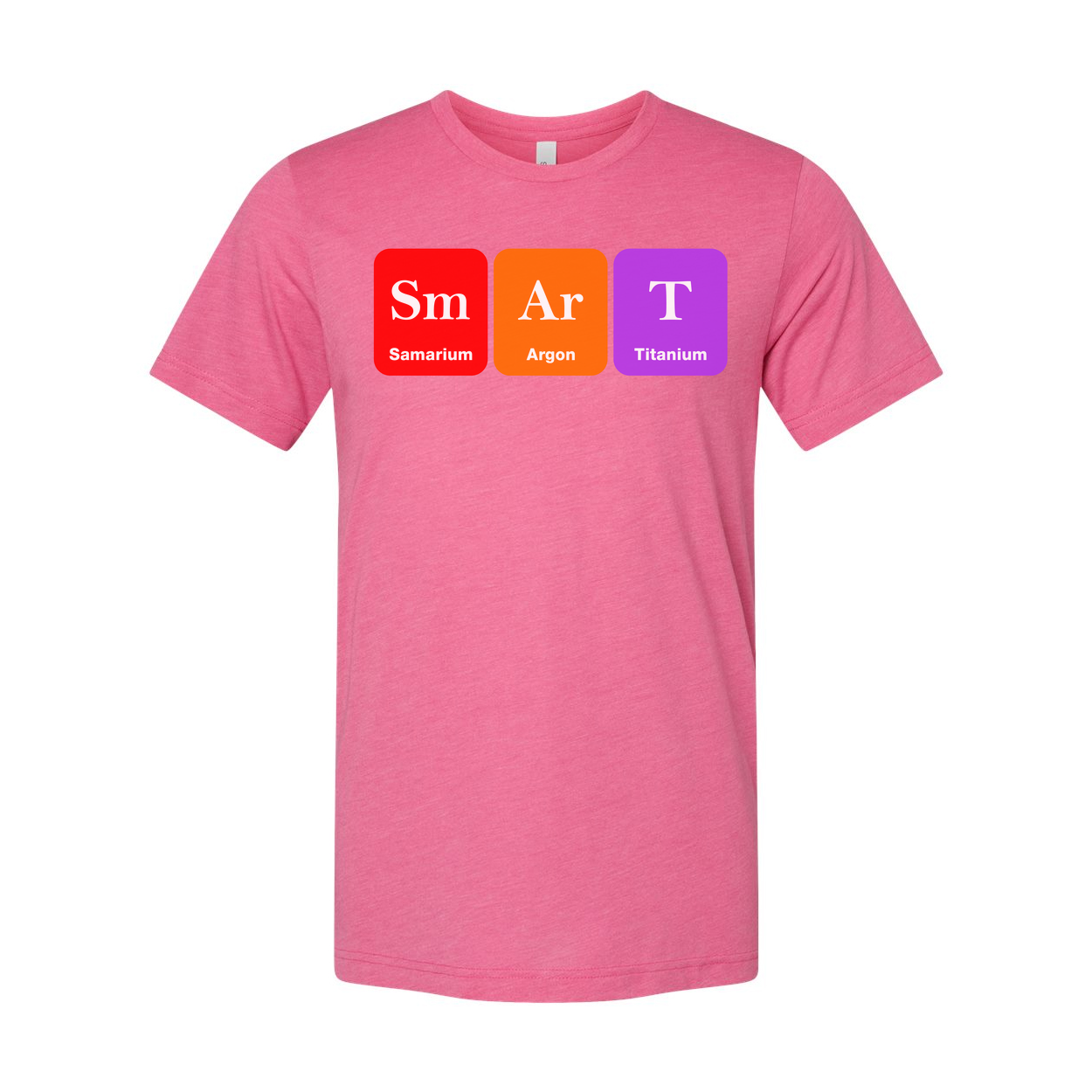 Science Themed Unisex T Shirt With Colorful Periodic Table Elements Sm Ar T Graphic