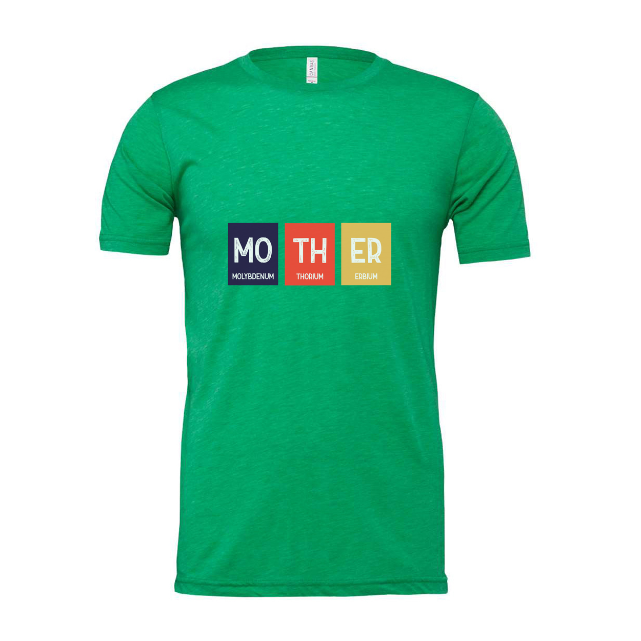 Science Themed Unisex T Shirt With Element Blocks Spelling Mother Mo Th Er For Science Lovers