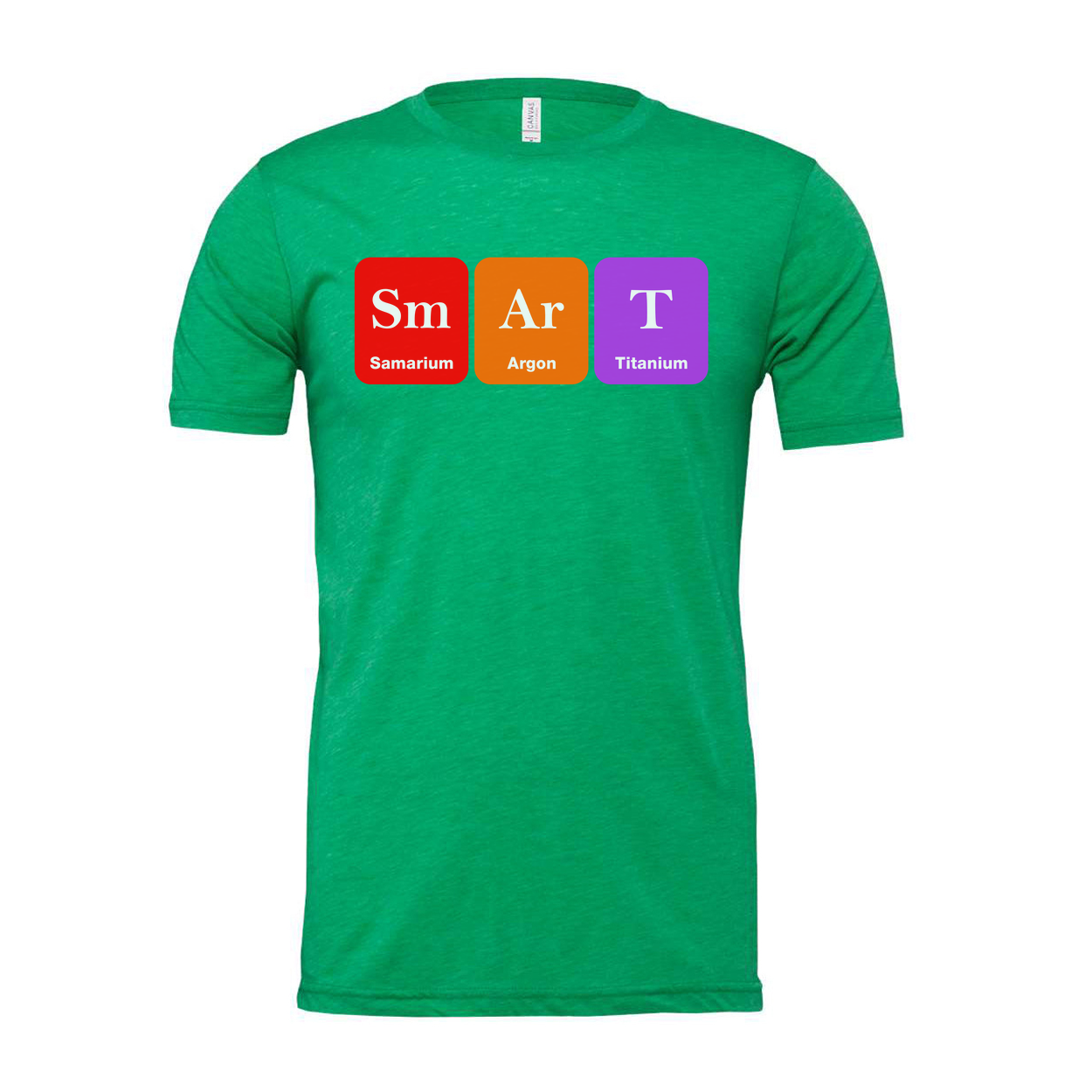 Science Themed Unisex T Shirt With Colorful Periodic Table Elements Sm Ar T Graphic