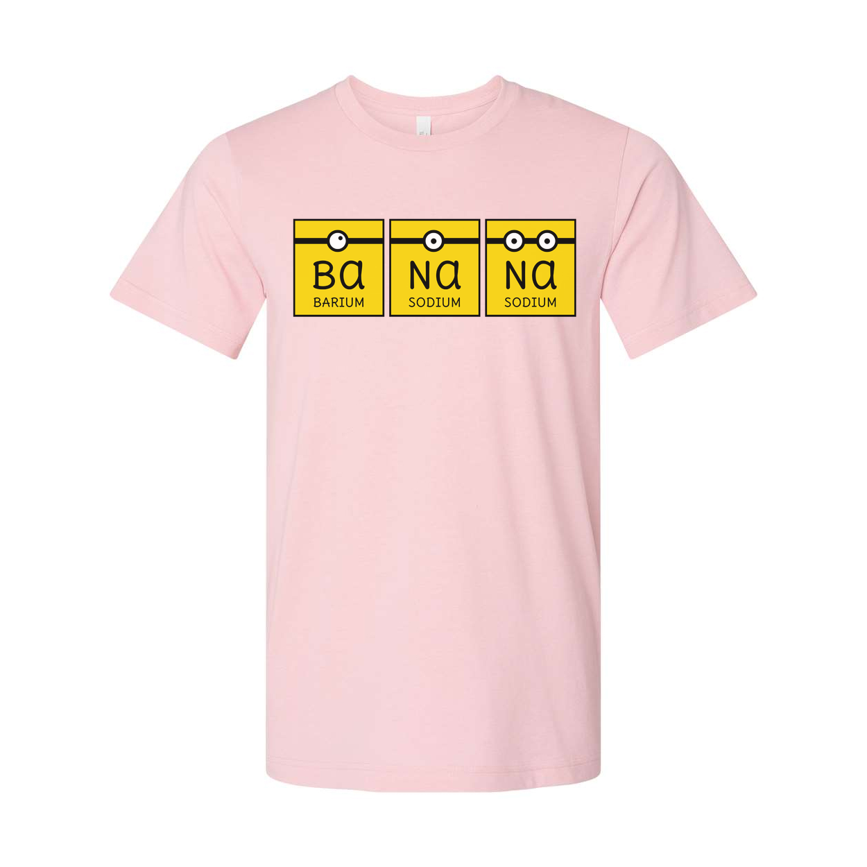 Science Periodic Table Elements Ba Na Na Graphic T Shirt for Chemistry Fans Unisex