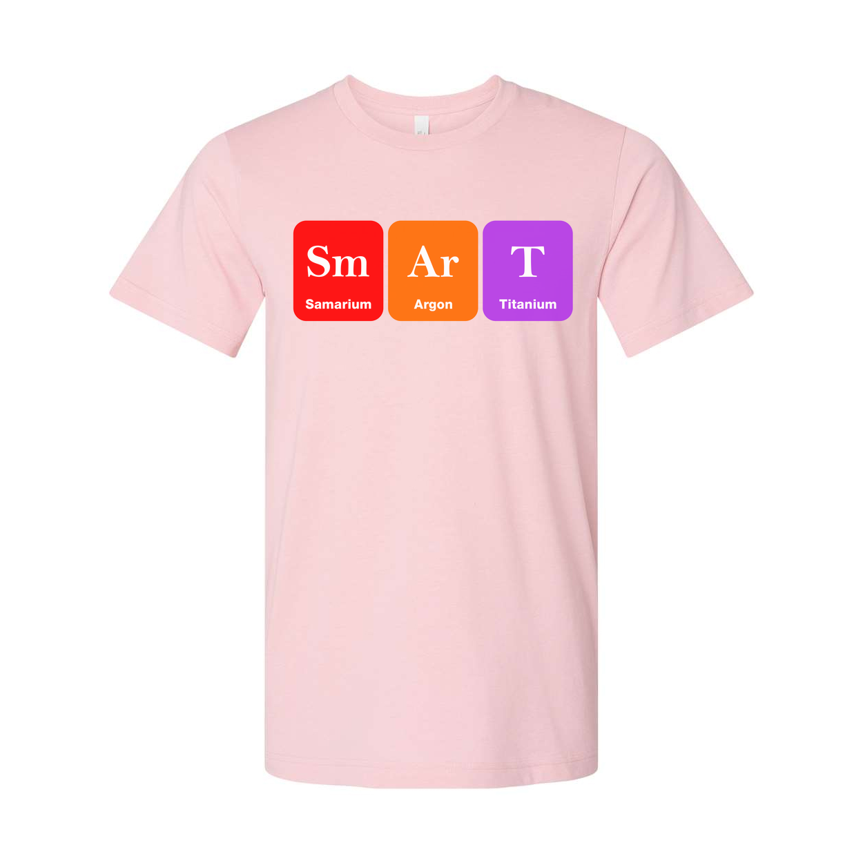 Science Themed Unisex T Shirt With Colorful Periodic Table Elements Sm Ar T Graphic