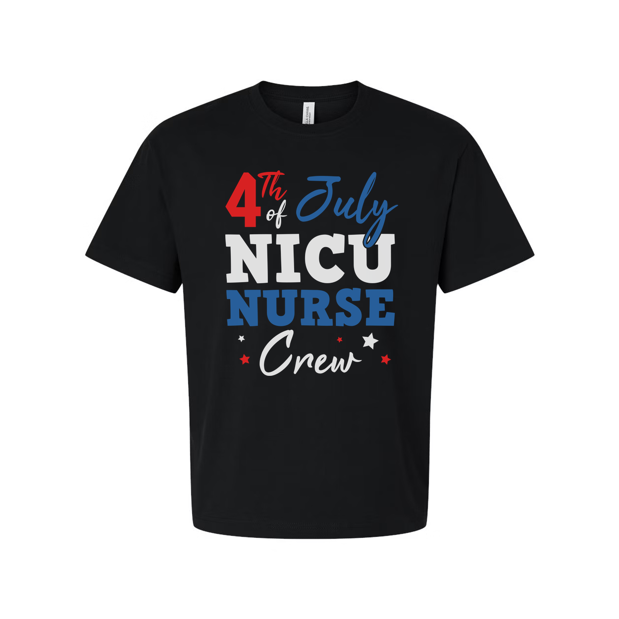 4th Of July NICU Nurse Crew T Shirt