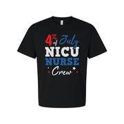 4th Of July NICU Nurse Crew T Shirt