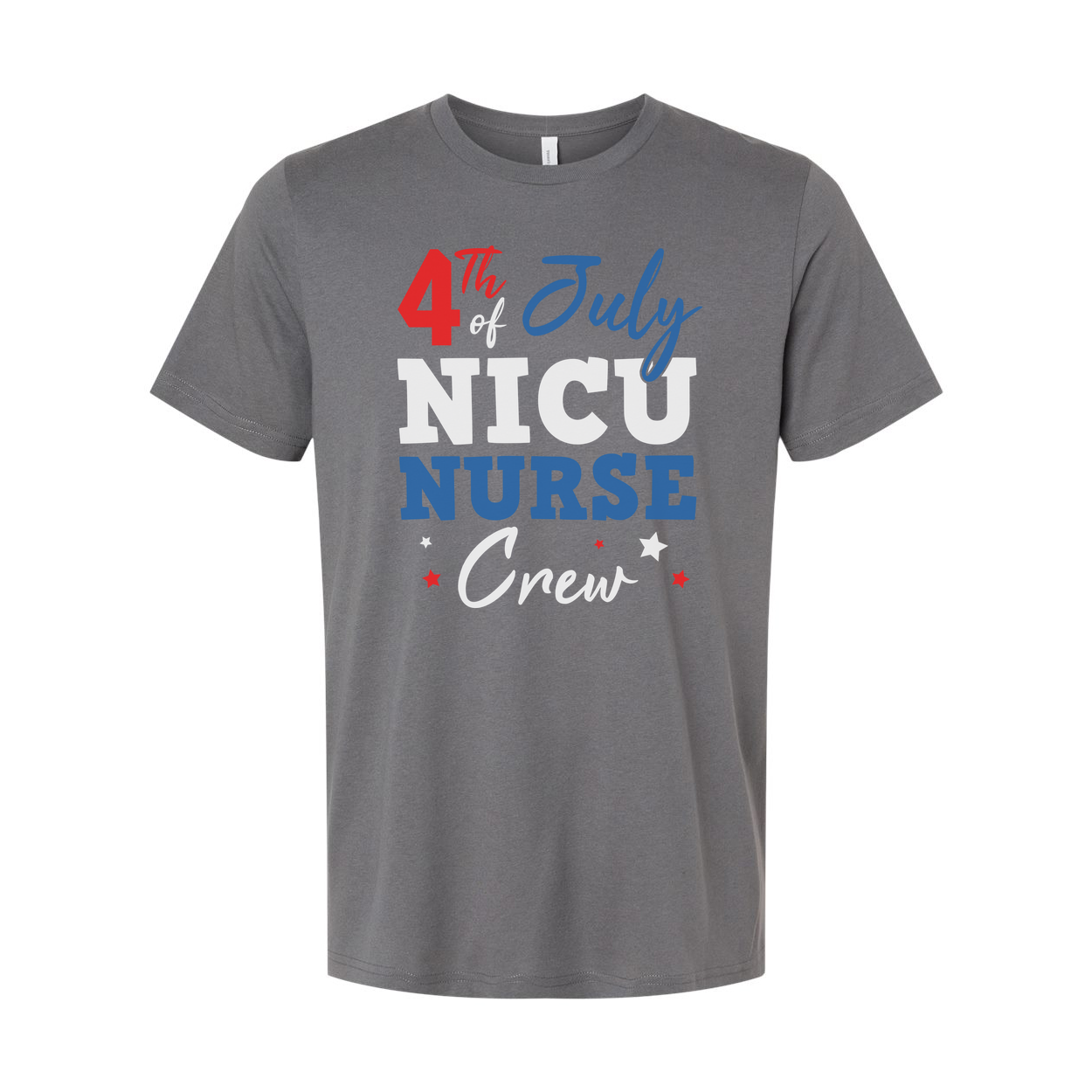 4th Of July NICU Nurse Crew T Shirt