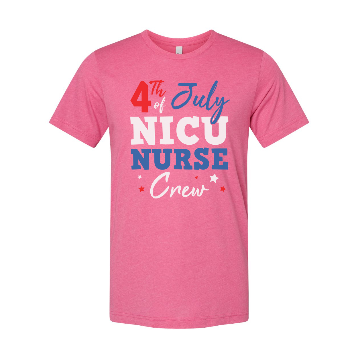 4th Of July NICU Nurse Crew T Shirt