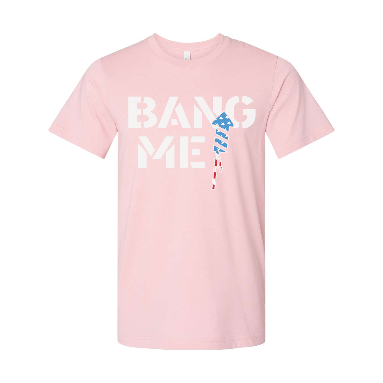 Unisex Patriotic Graphic T Shirt With American Flag Microphone