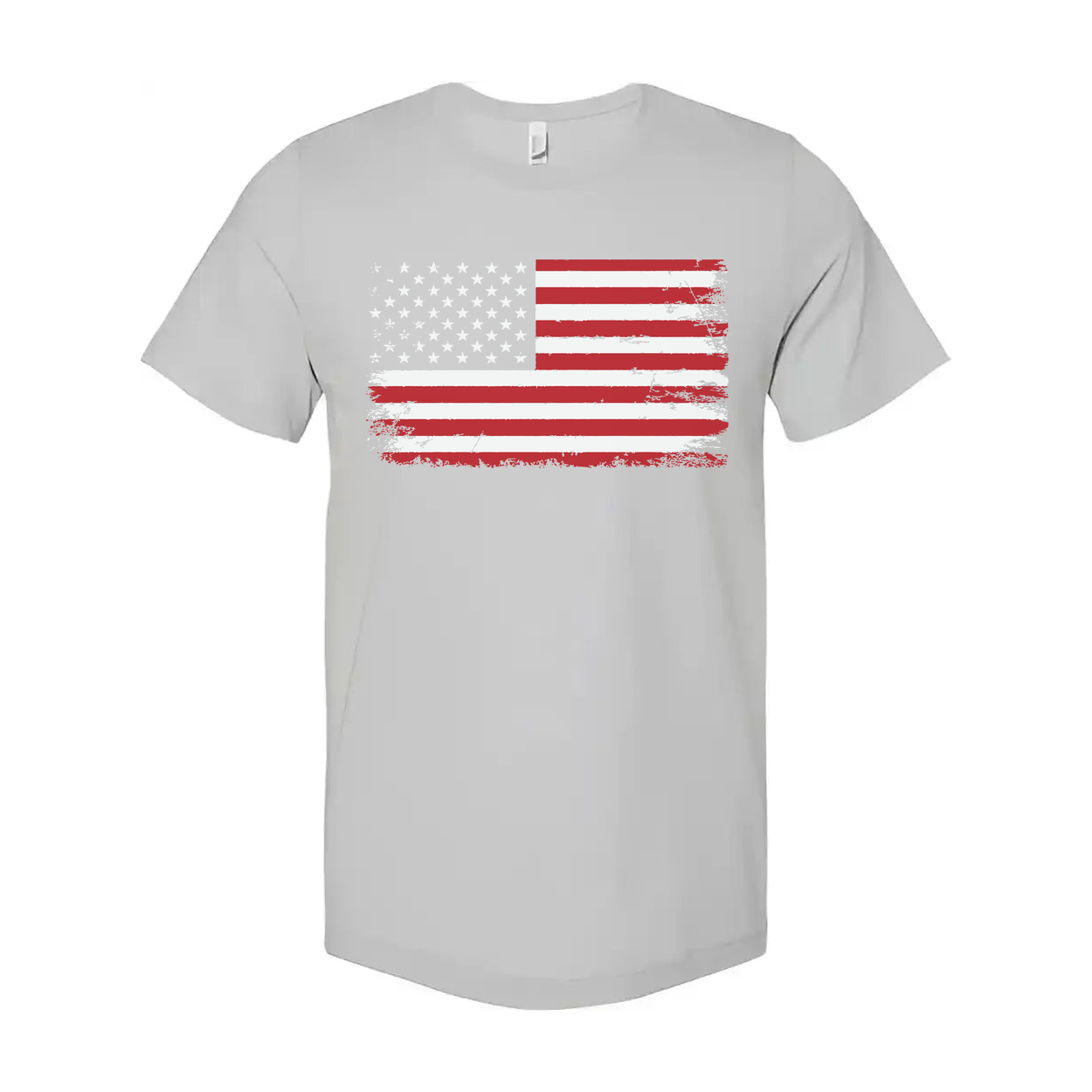 Unisex American Flag Distressed Graphic T Shirt