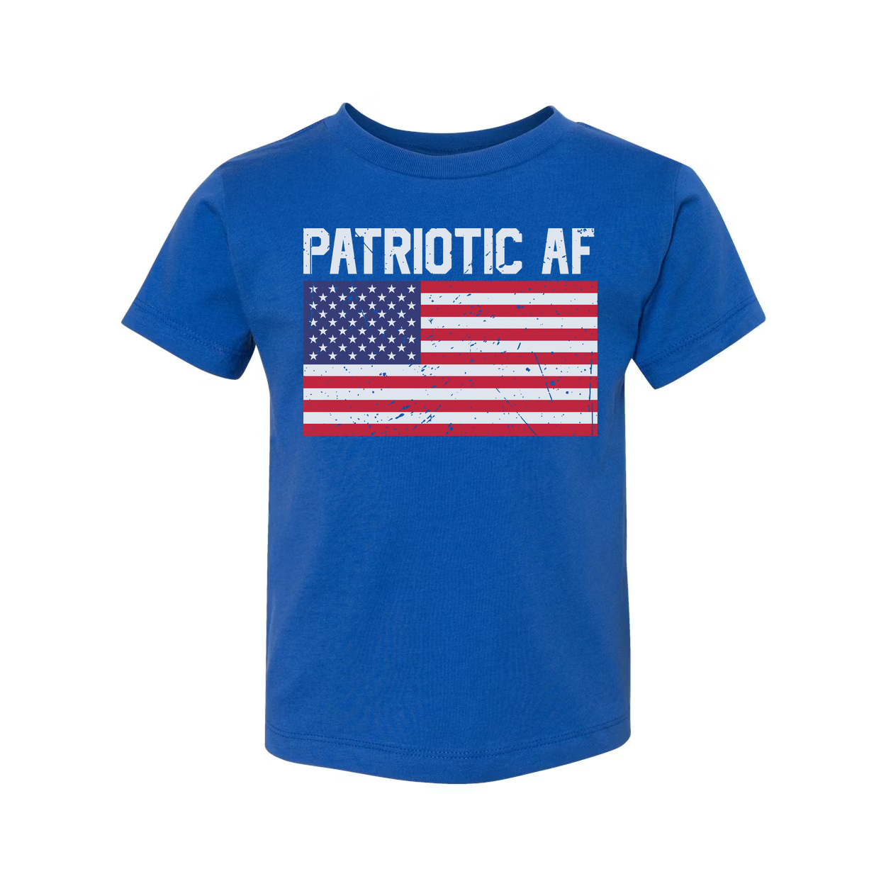 Patriotic AF American Flag Graphic Tee