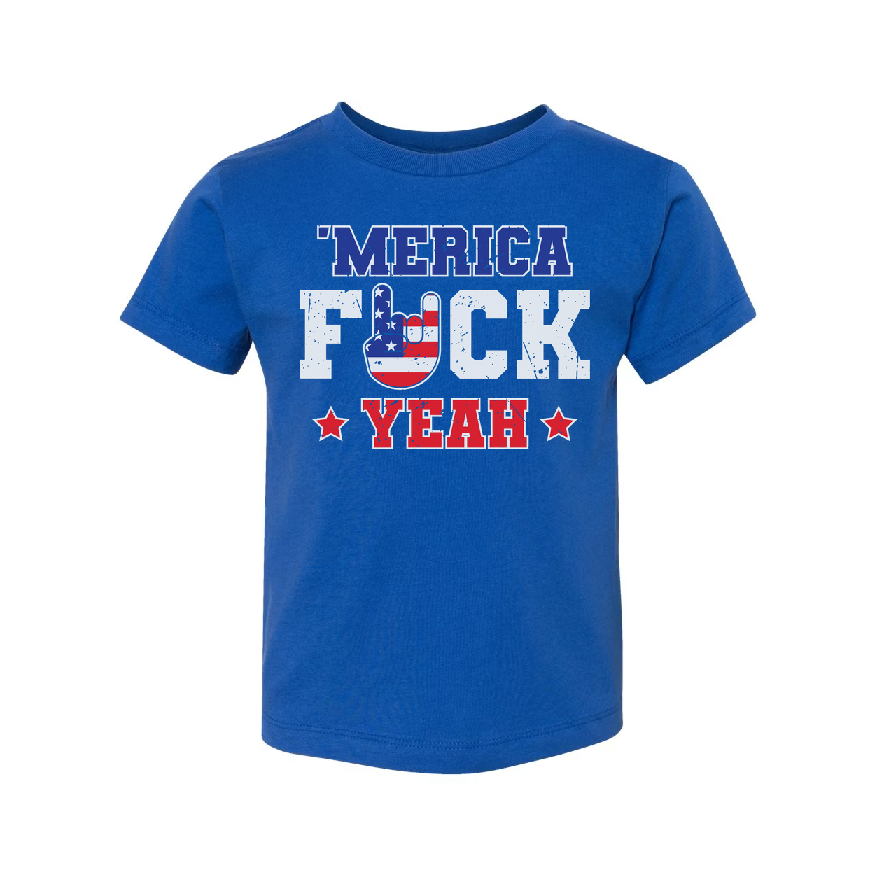 Americana Flag Graphic Unisex T Shirt With United States Flag Emblem And Bold Text