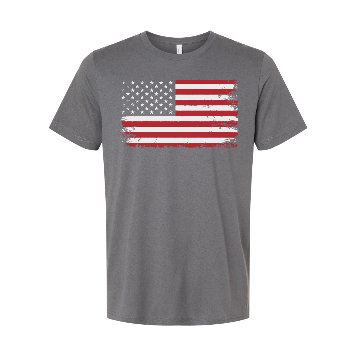 Unisex American Flag Distressed Graphic T Shirt