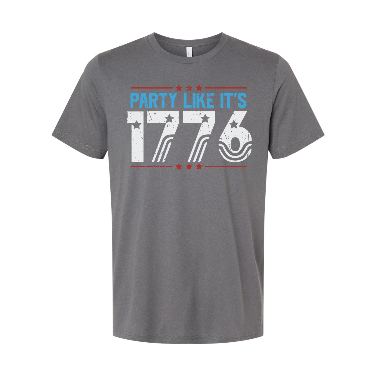 Unisex Patriotic Graphic Tee Party Like It's 1776