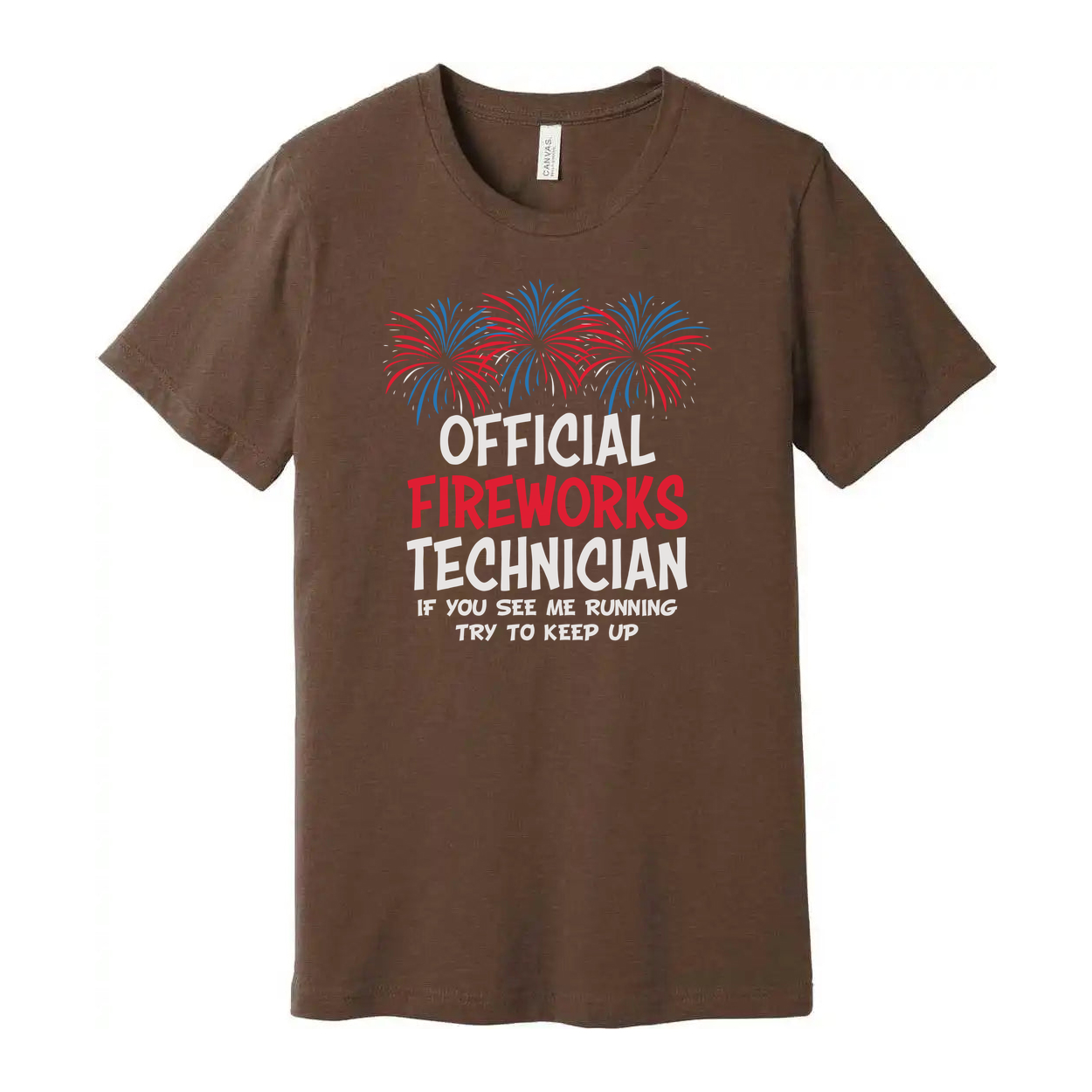 Official Fireworks Technician Graphic Unisex Tee